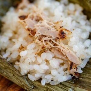 Homemade Chicken Pastil Rice Wrap — Affordable Filipino Comfort Food in Calabanga
