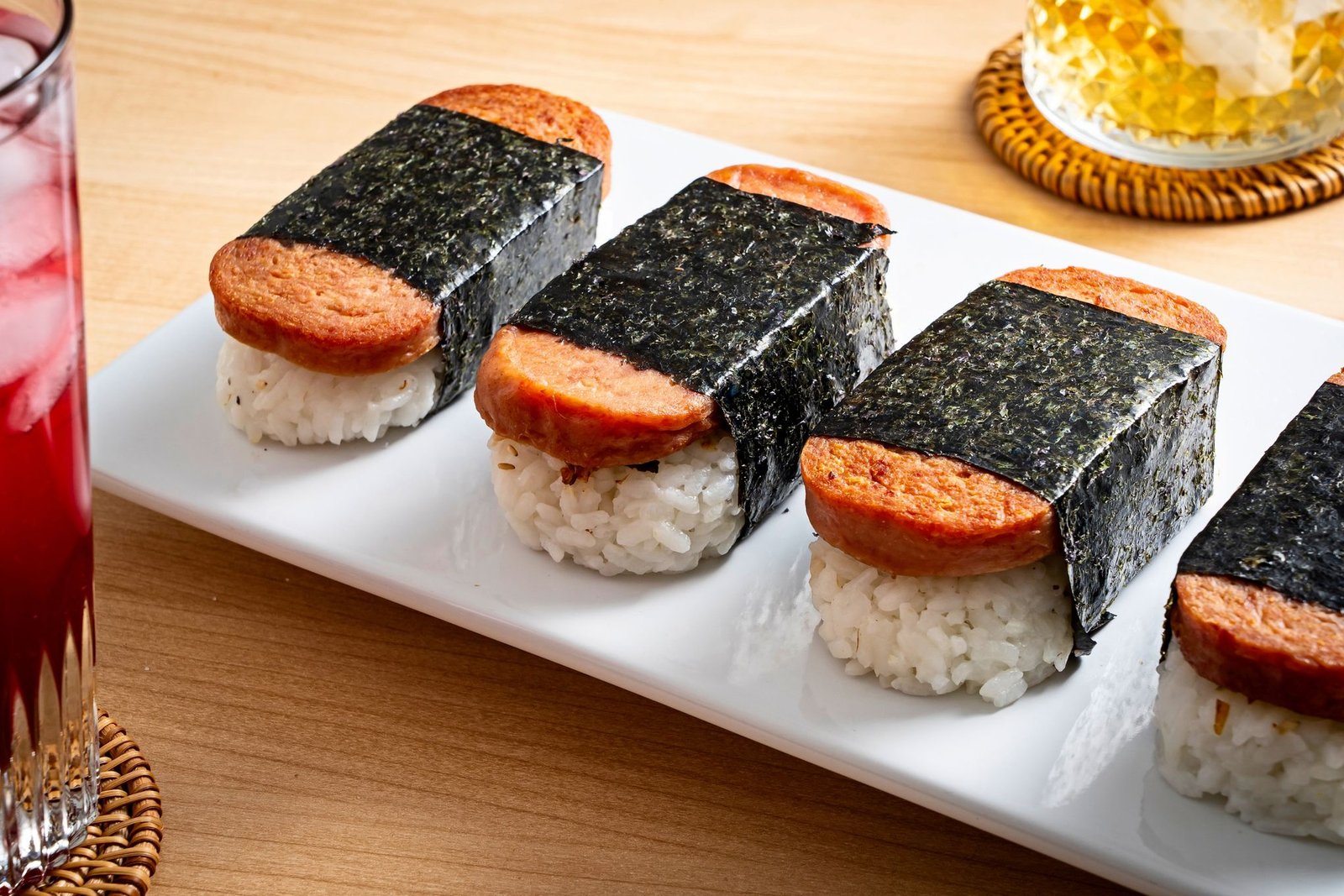 Filipino-Style Spam Musubi (Sweet-Savory Spam with Rice & Nori) in Calabanga - Image 3