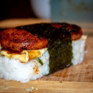 Filipino-Style Spam Musubi (Sweet-Savory Spam with Rice & Nori) in Calabanga